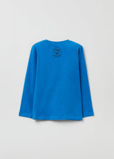 Ovs Boys Long-Sleeved T-Shirt With Embroidered Beaver.